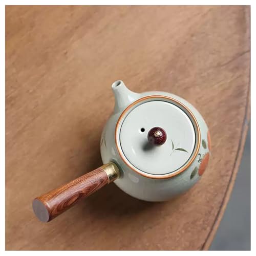 Tetera de cerámica para preparar té de hojas sueltas sin alterar su sabor original 6