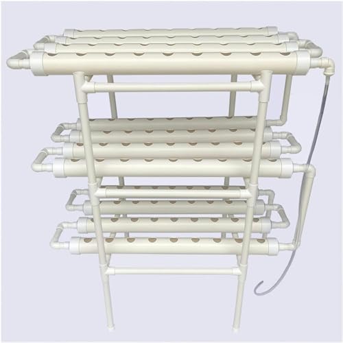 水耕栽培システム NFT屋内水耕栽培システム垂直植物レタスイチゴ108穴 水耕栽培キット