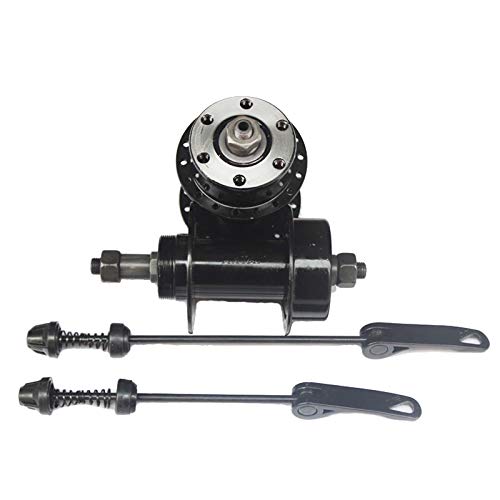 Free-Fly Mtb Quick Release Bicycle Hub, Road Mountain Bike Front & Rear Axle Hollow Shaft Set With Standard Spacing (1 Pair, 4 Piece) #TOP6