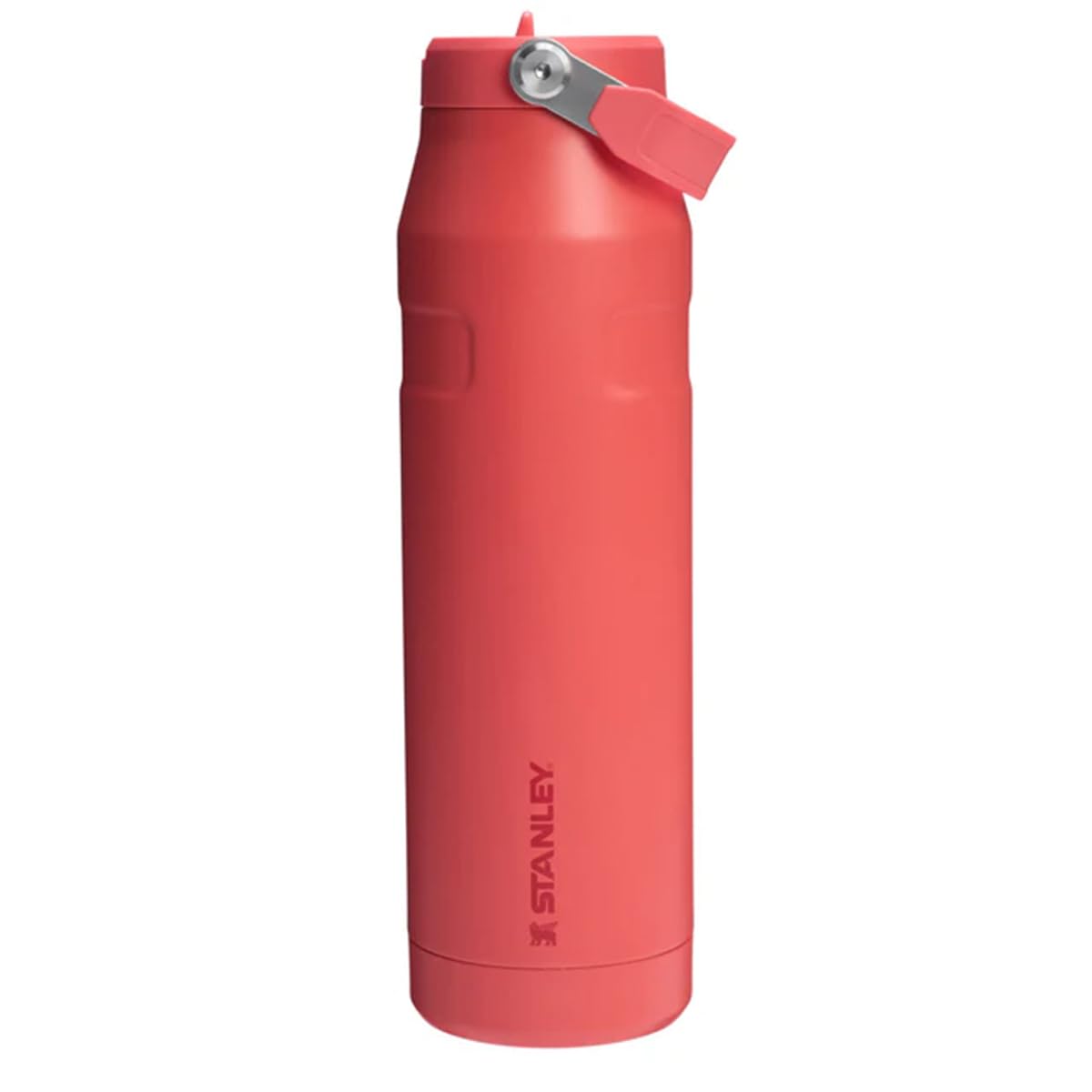 Stanley IceFlow Flip Straw 2.0 - Botella de agua de 1,06 L, color coral caliente, OS