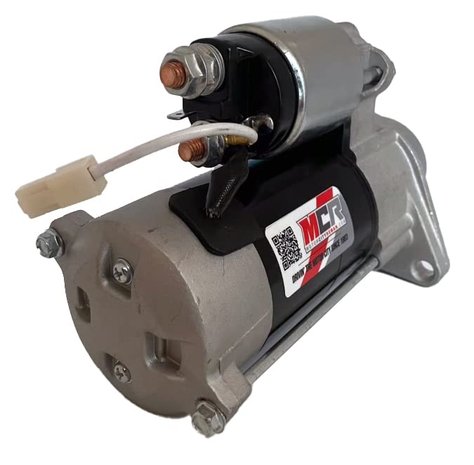 New BuyMCR Starter Compatible with Kubota 1G023-63010 1G023-63011 228000-7480 1G023-63010 Bobcat Skid Steer Tractor