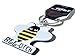 Evilkid Productions - Bee-otch Bumblebee - Double Sided Metal Keychain