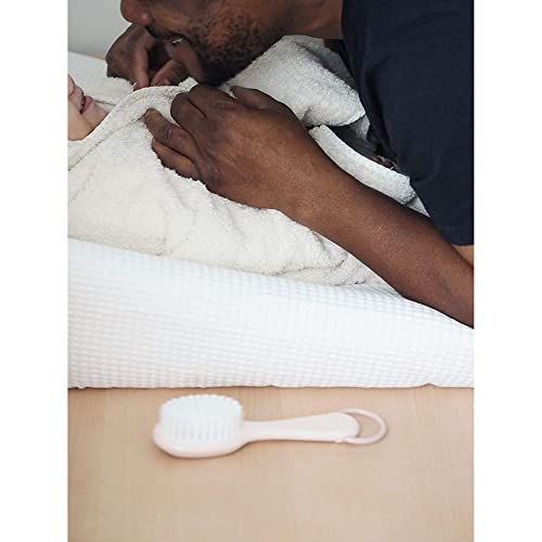 BéAba Fodera Per Materassino Fasciatoio Sofalange, 100% Cotone Biologico, Tessuto A Spugna, Lavabile In Lavatrice, Made In France, Tessuti Certificati Oekotex, Bianco - 4