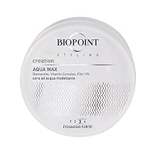 BIOPOINT Styling Aqua Wax, Cera Modellante e Lucidante Fissaggio Forte 100 ml, Strong Fixation 3.3 Fl Oz Made in Italy [italian import]