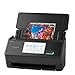 ScanSnap iX2500 Photo Edition Wireless or USB High-Speed Cloud Enabled Photo, Document & Receipt Scanner with Large 5" Touchscreen for Mac or PC, Black