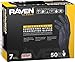 SAS Safety 66519-01 Raven Powder-Free Exam Grade Nitrile - 6 mil 50 Gloves per box