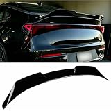 Rear Spoiler Compatible with 2025-2026 Kia K5 LXS GT-Line GT EX, Gloss Black V Style Duckbill Style Trunk Lip Wing – WheelX