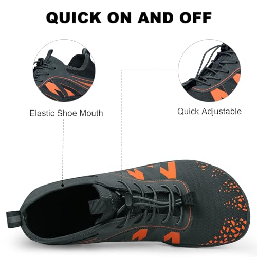 Image of Hike Barefoot Shoes for Men and Women, Professional Water Shoes, Barefoot Hiking Shoes for Travel, Wide Toe Box, Non-Slip, Breathable, No Dropping