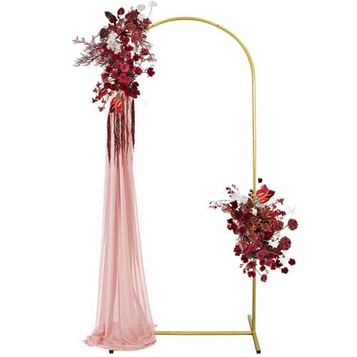 1.8M Hochzeitsbogen Backdrop Stand BallonBogen Hintergrund Rahmen Metall Support Set für Hochzeit, Geburtstag, Party, Graduierung, Jahrestag Feier Studio Hintergrund Dekoration