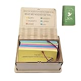 バイブルバース 木製ボックス | 宗教的 聖書 装飾 と 150枚 の カード | バイブル スクリプチャー バース オーガナイザー - 家庭、卒業、励まし、祈り、教会、結婚式、オフィス、家族集会用