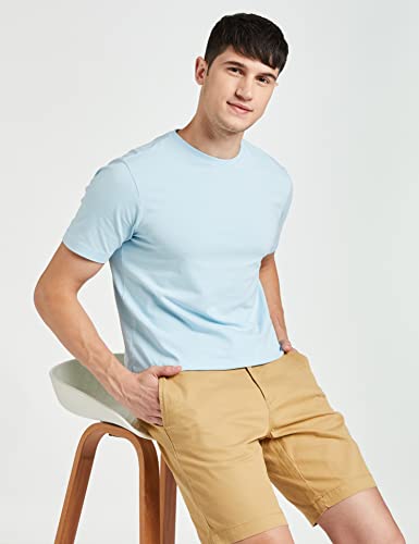 Image of Amazon Brand - Symbol Men's Solid Cotton T Shirt | Plain | Round Neck | Half Sleeve - Regular Fit | Combo Pack of 3 (Available in Plus Sizes)
