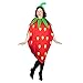 Produktbild mica Festival Kostüm - Erdbeere - für Erwachsene - Einheitsgröße