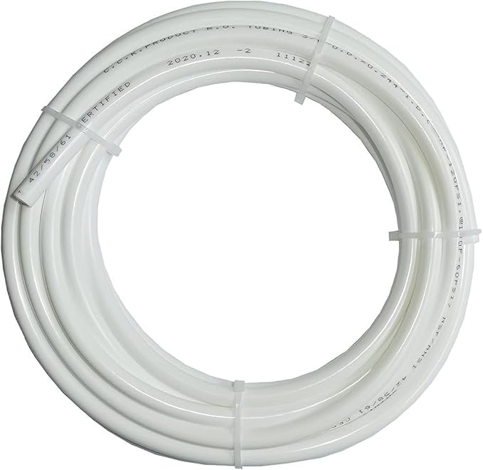 High Grade White Pipe 1/4" for RO Water Purifier (Plastic, 20)-image-27