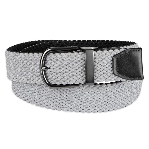 Image of Cole Haan Men's Reversible Stretch Web Belt, Fully Adjustable 2‑in‑1 Casual Style