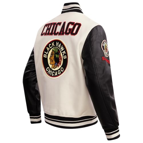 Image of Pro Standard Mens NHL Retro Classics Varsity Jacket