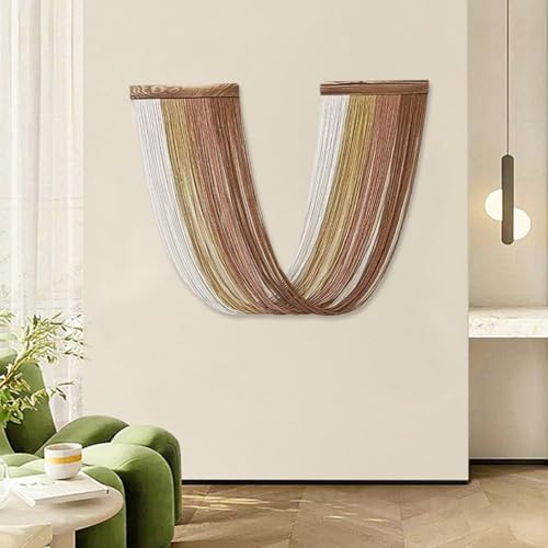Tenture murale en macramé pour habiller un mur vide de chambre - 7