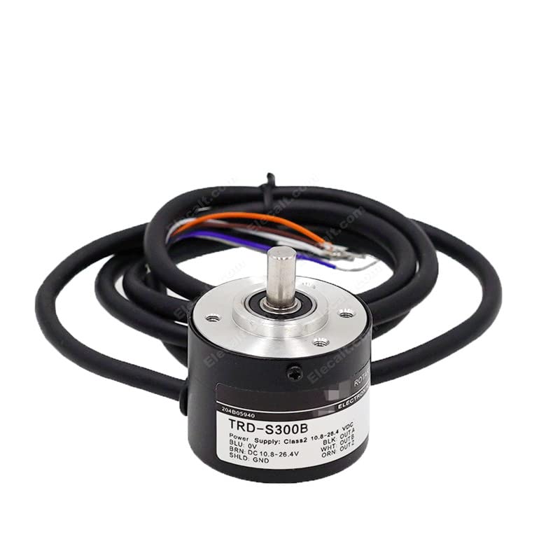 Davitu DC Motor - TRD-S100B TRD-S200B TRD-S300B TRD-S360B TRD-S400B TRD-S600B Rotary encoder ?6mm ?38mm DC NPN open collector output encoders - (Speed(RPM): TRD-S360B)