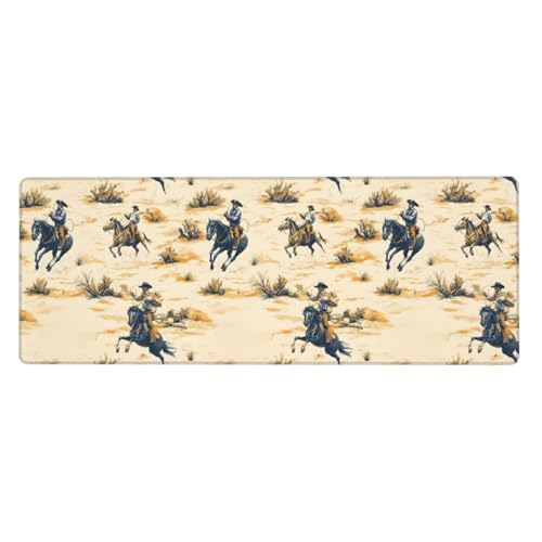 Tapis de souris de jeu fluide avec bords cousus renforcés pour PC