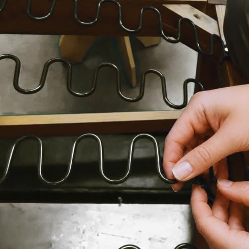 Image of 18 inch Sofa Spring Repair Kit - Complete Couch Fix | Includes heavy-duty upholstery clips for secure attachment - restores sagging seats without professional help