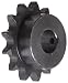 Tsubaki 60B13F-1 Finished Bore Sprocket, Single Strand, Hardened Teeth, Inch, #60 ANSI No., 3/4