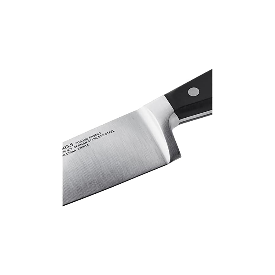 JA-Henckels-International-Forged-Premio-8-Inch-Chef-Black HENCKELS Forged Premio Razor-Sharp 8-Inch Chef Knife, Black, German Engineered Informed by 100+ Years of Mastery