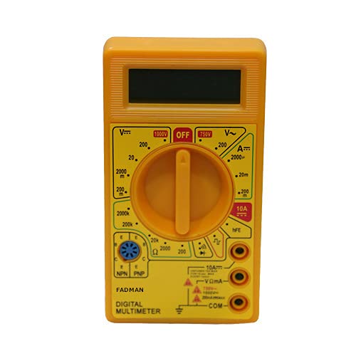 FADMAN FD-27 DIGITAL MULTIMETER YELLOW (B085BQB3W6) Amazon Price History, Amazon Price Tracker