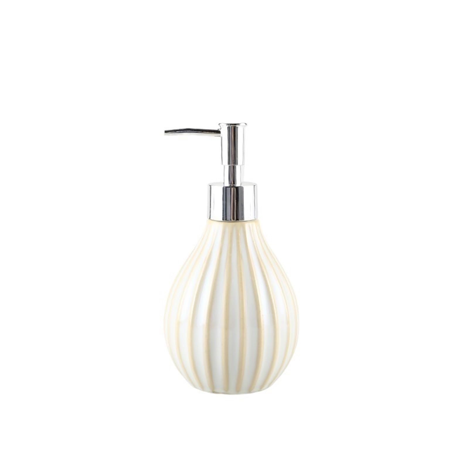 Hand Wash Dispenser 360ml Hotel Push Lotion Bottle Ceramic Shampoo Shower Gel Liquid Soap Dispensers