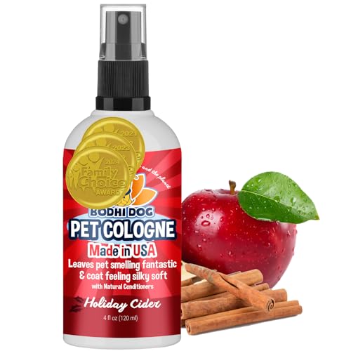 Bodhi Dog Natural Dog Cologne Holiday Cider 4oz