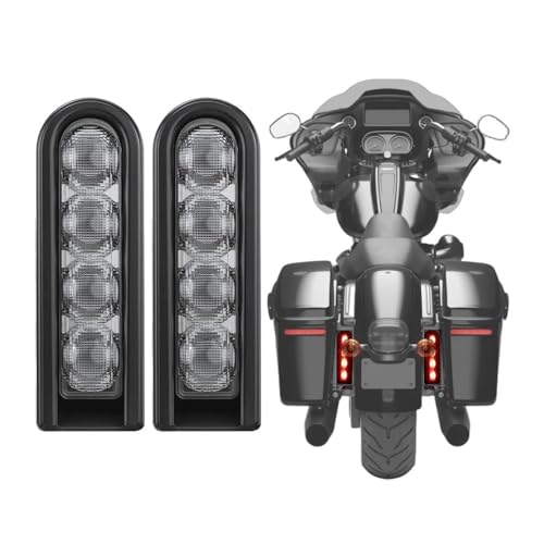 Moto LED feux arrière inserts remplissage sacoche arrière feux latéraux Road Glide Ultra FLTRU