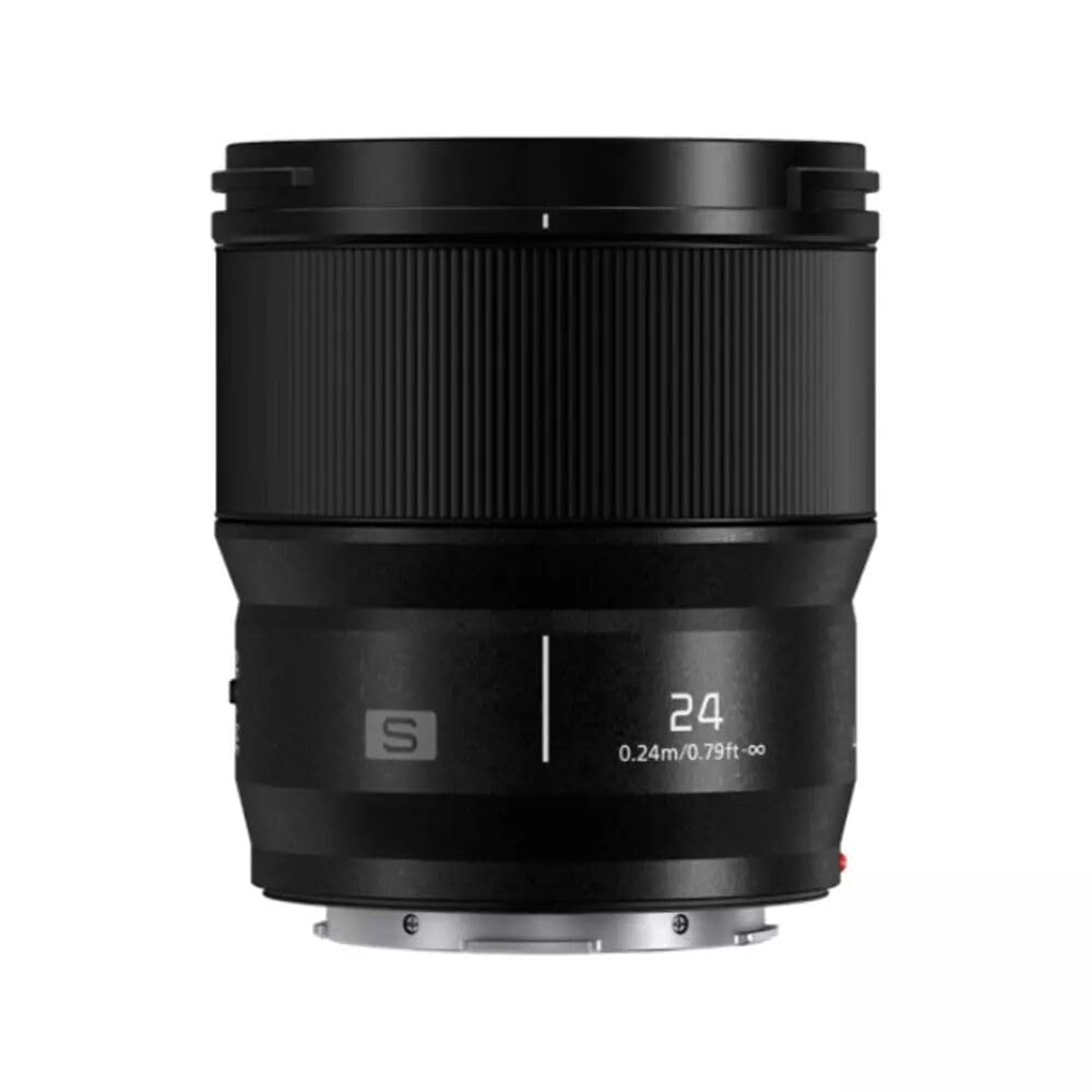 Panasonic 24mm Fixed / Black / 1 SLR Camera Lenses