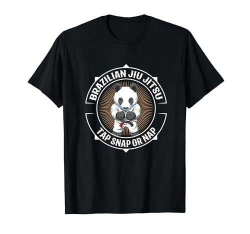 Jiu Jitsu Baby Panda in Gi - BJJ and Grappling T-Shirt