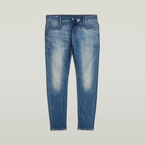 Miniatura 4 de G-Star Hombres D-Staq 3d Slim Jeans, Azul Medium Aged D05385-8968-071 , 32w 30l