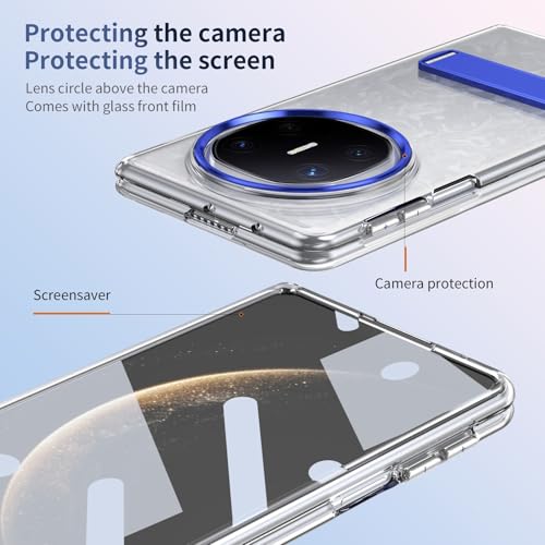 Coque Huawei Mate X6 transparente avec protection d'écran intégrée