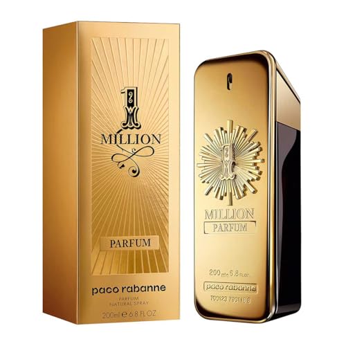 Lista de Paco Rabanne One Million los mejores 5. 48 Paco Rabanne - Perfume en aerosol 1 Million for Men, cálido y picante, 6.8 onzas