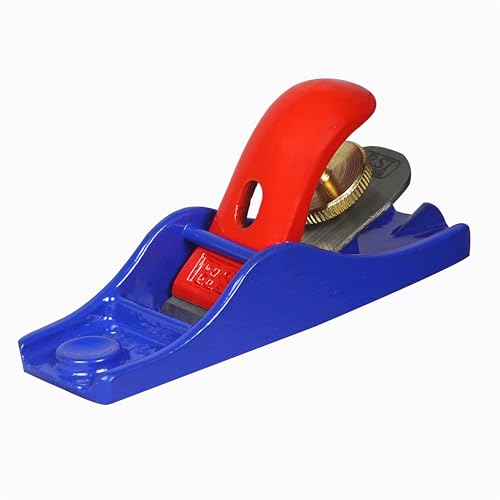 Image of Block Plane Super Heavy Duty Cast Iron Jack Plane Size 102 for Woodworking | Manual Hand Bench Plane with Micro-Adjustable Depth & Comfort Grip Handle