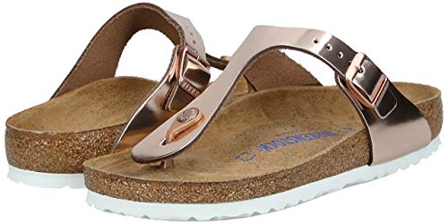 Image of Birkenstock 1005048137 Gizeh SFB Met Copper LTR 37