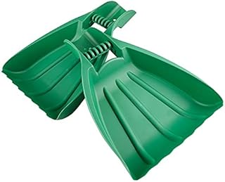 Trueshopping Leaf Scoop Garden Leaves Hand Rake (Pair) - Lawn Cuttings Grass Yard Debris Rubbish Collector - Easy Pick Up Leaf Claw Grabber - Lightweight, Ergonomic Design with Moulded Handles