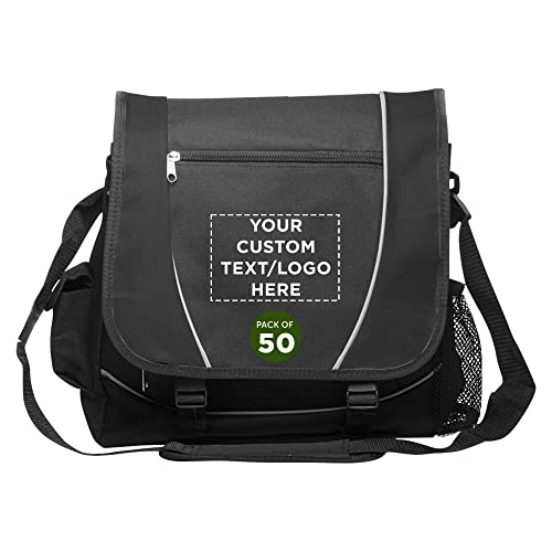 Set de 50 maletines personalizados negros miniatura 1