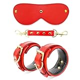 BDSM Bondage Sex spielzeug für die Paare,BDSM Handschellen,Sex Bondageset SM Kit Fesslset...