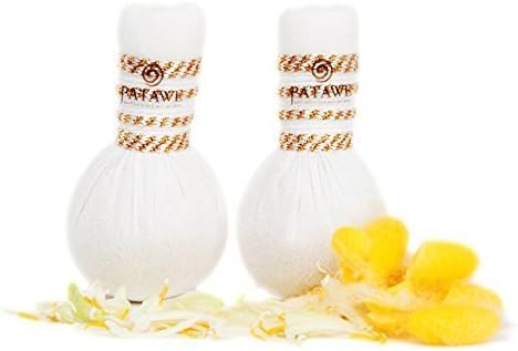 Patawe Luxury Thai Herbal Facial Compress Massage Ball Moisturises The Face And Softens The Skin 2 x 35g