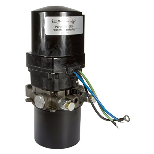 ELM Products Compatible with Mercury Power T/T Motor Reservoir Pump 12V 3Wire 225-275HP 823653A9 6270 18-6765