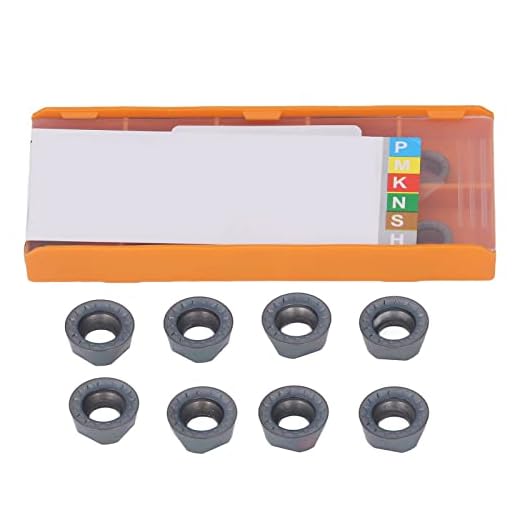 10 Uds. de Insertos de Carburo Redondos, Insertos de Torno CNC para Torneado de Madera, Insertos de Torneado para Fresado de Metal Y Madera RPMT10T3MOE-JS