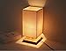 Surpars House® Minimalist Solid Wood Table Lamp Bedside Desk Lamp
