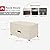 Porch Shield Patio Fire Pit Cover - Waterproof 600D Outdoor Rectangular Fire Table Cover Deck Box Protector - 48 x 28 inch, Beige