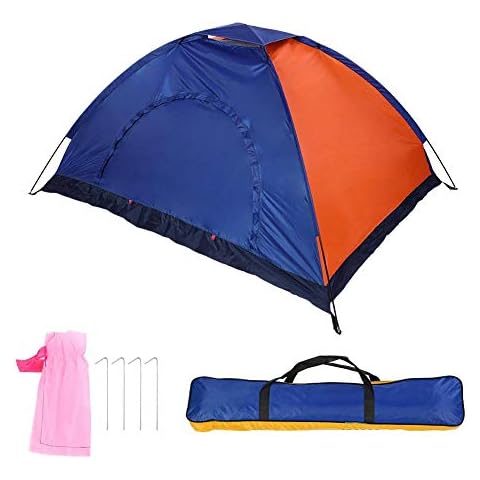 2 Personen Outdoor Zelt, tragbar Wasserdicht UV Schutz Zelt Cover