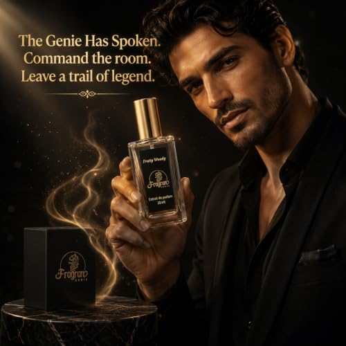 Image of Fruity Woody Extrait De Parfum Gift Set for Men & Women | Bergamot, Pineapple, Cedarwood & Ambroxan | Long Lasting Luxury Fragrance, 20ml