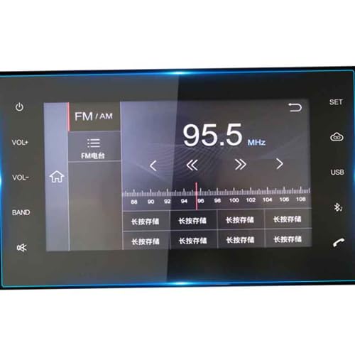 Film de protection en verre trempé pour Chery Tiggo 2 Pro 2021 navigation GPS