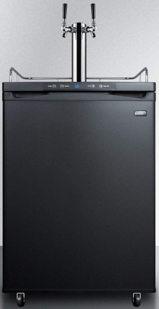 Summit SBC635MBITWIN Wine Dispenser, Black