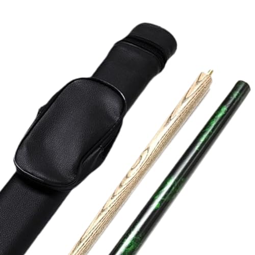 Queue de billard 145 cm en bois avec 2 fûts et embout 10 mm - 5
