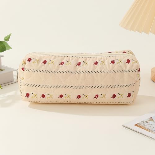 Image of Pencil Case Pen Case Office College School Storage Bag Pouch Holder Box Organizer Makeup Pouch Cosmetic Bag Aesthetic Cute Pencil Case for Girls Boys Kids (R)